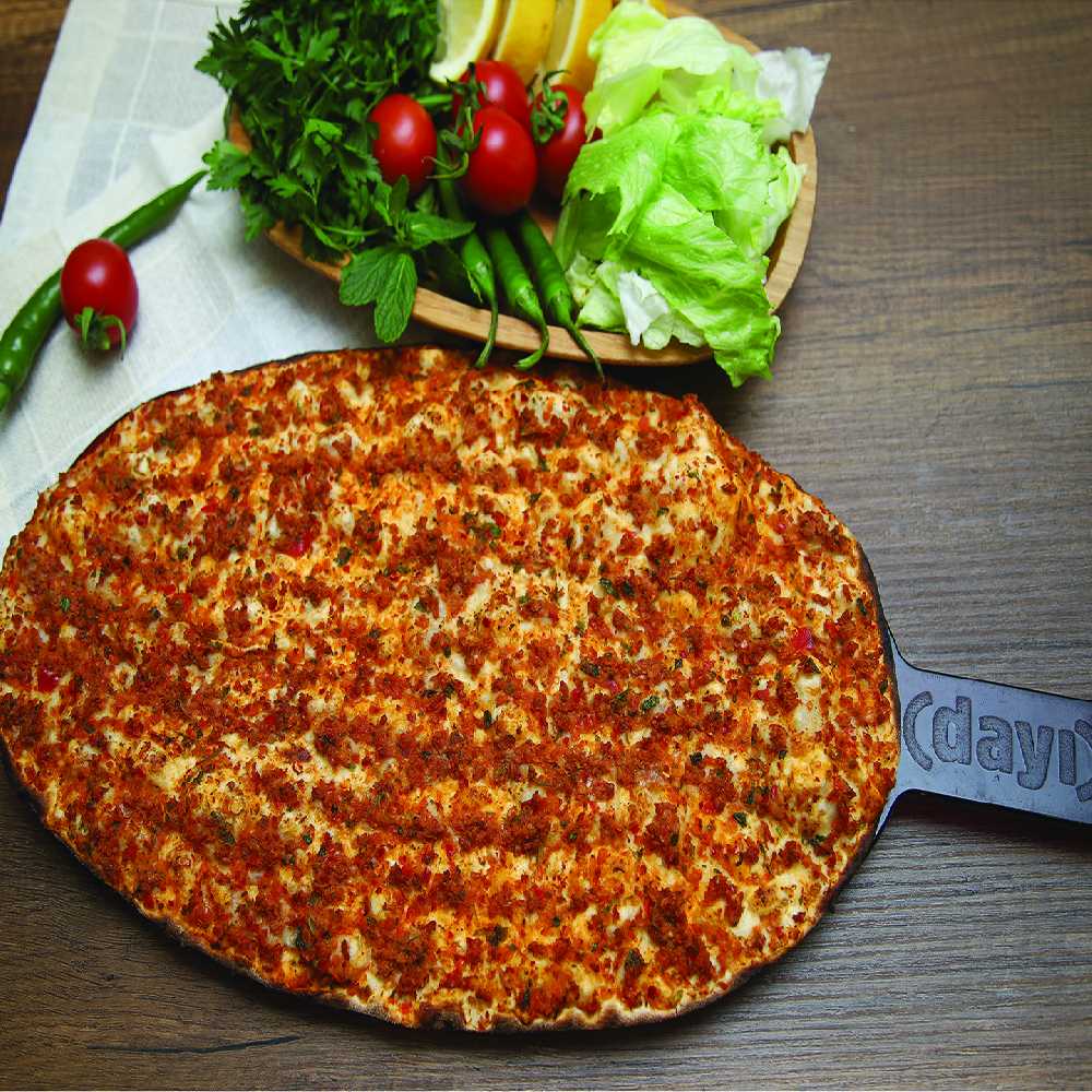Sarımsaklı Acısız Lahmacun